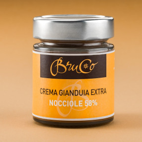 Crema spalmabile Gianduia 58% e Nocciole