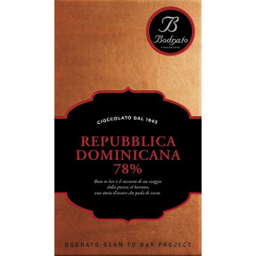 Dominican Republic 78% chocolate bar