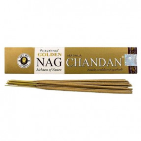 Incense Golden Nag Chandan, 15gr