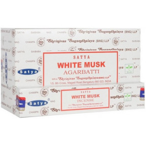 White musk Satya incense, 15gr
