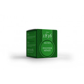Fresh peppermint herb tea