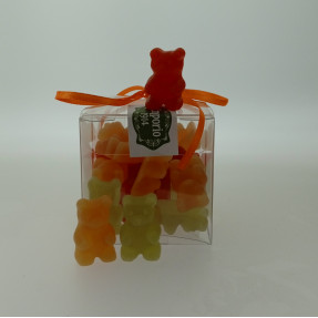 fruit tea gummy bear lemon-orange-cranberry