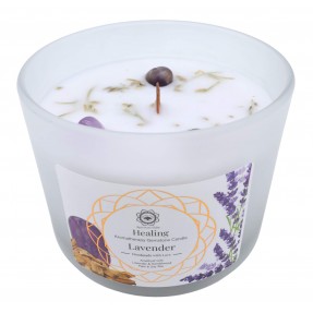 Aromatherapy candle lavender NAG CHAMPA