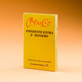 Dark Chocolate 75% bar with ginger